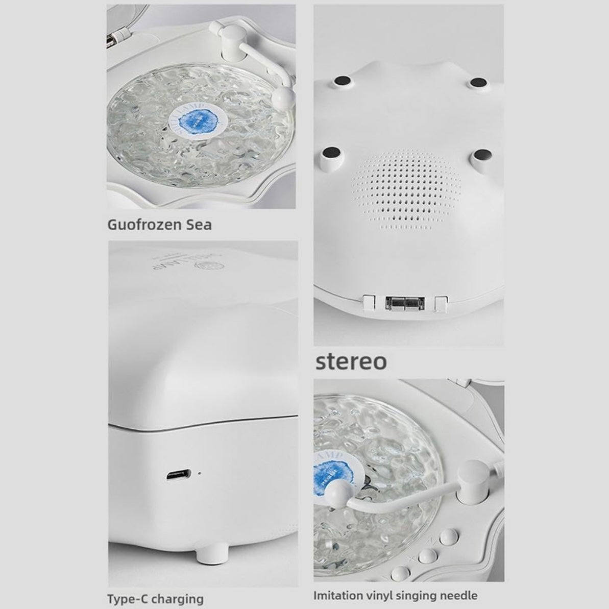 Noctra Shell™ Ocean Wave Projector Speaker